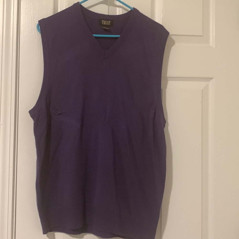 Mens Purple vest